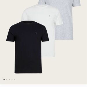 Men’s Allsaints Crew neck 3 pack brand new